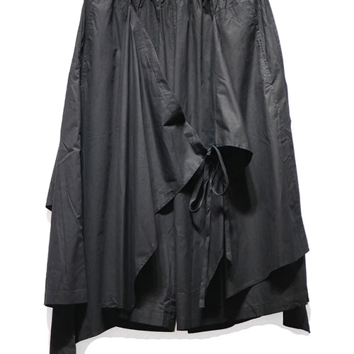 Load image into Gallery viewer, High Elastic Waist Black Irregular Bandage Calf-Length Pants New Trousers Women Fashion Tide Spring Autumn 2025 1DJ0205
