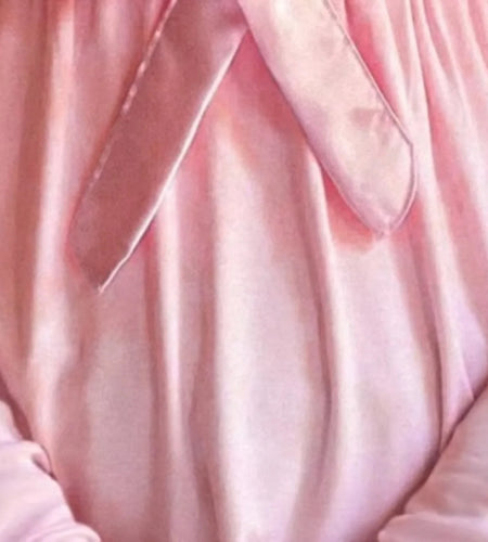 y2k Fairy Coquette Top Women Aesthetic Clothing Wrap Style Long Sleeve T Shirt with Satin Ribbon Tie 2000s Streetwear