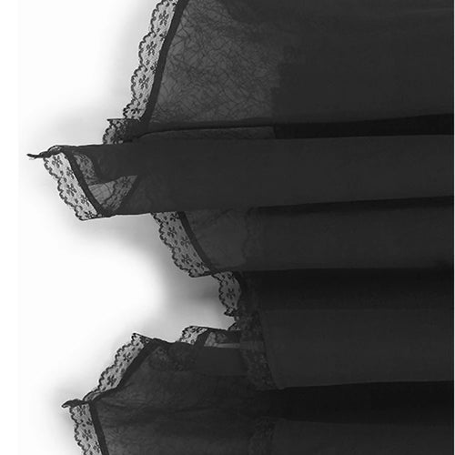 Load image into Gallery viewer, Women Black Flower Pearl Big Size Elegant Lace Midi Dress New V-Neck Short Sleeve Fashion Tide Spring Summer 2025 1DJ1419
