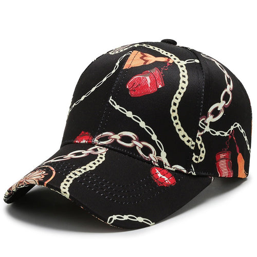 Load image into Gallery viewer, Unisex Hip Hop Hat Print Graffiti Baseball Cap for Men Women Fashion Street Trend Kpop Snapback Hiphop Outdoor Sun Hat

