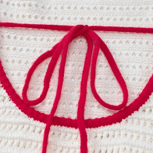 Load image into Gallery viewer, Hollow Out Backless Knit Maxi Dress For Women White Spaghetti Strap Sleeveless Bodycon Club Party Sexy Knitted Dress
