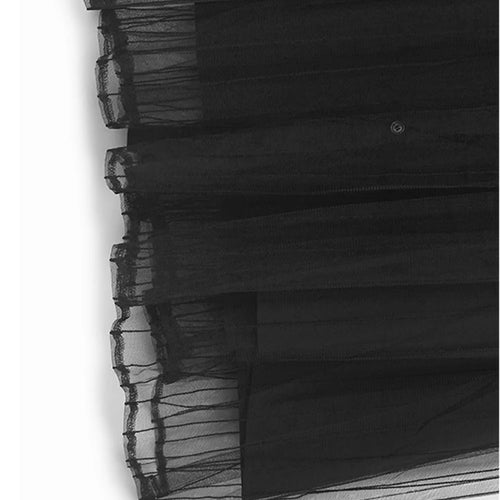 Load image into Gallery viewer, Women Black Mesh Perspective Midi Elegant Shirt Dress New Lapel Short Sleeve Fashion Tide Spring Summer 2025 1DJ0866
