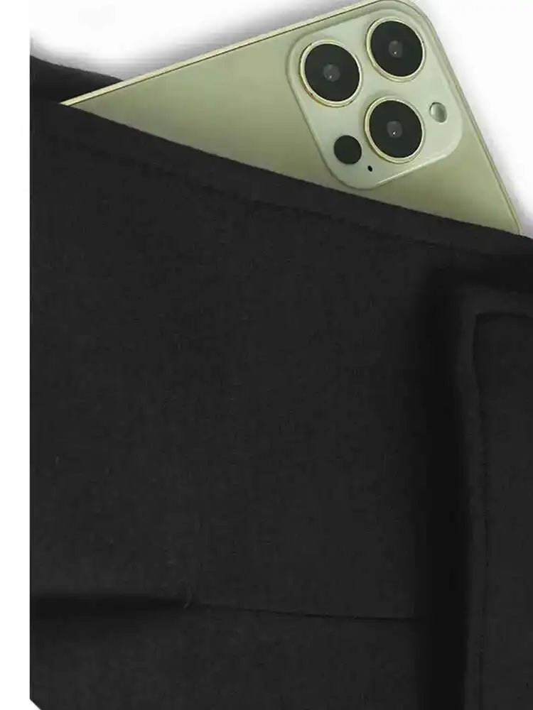 High Elastic Waist Black Pleated Design Elegant Midi Half-body Skirt Women Fashion Tide New Spring Autumn 2025 1DH8940