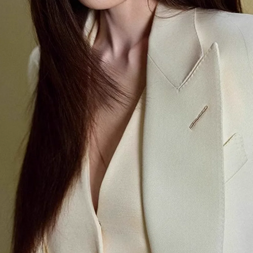 Load image into Gallery viewer, Solid Three Piece Set For Women Lapel Long Sleeve Coat V Neck Sleeveless Vest High Waist Shorts Chic Sets Female
