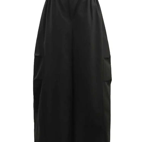 Load image into Gallery viewer, High Elastic Waist Khaki Pleated Long Wide Leg Casual Pants New Trousers Women Fashion Tide Spring Autumn 2025 CPG1480
