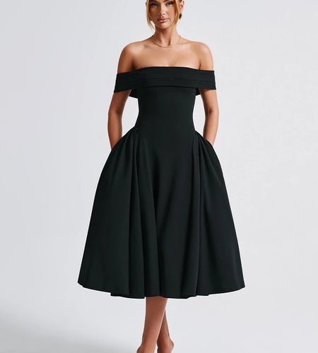 Elegant Strapless High Stretch Tight Long Dress For Women Pleated Party Club Evening Dress Sexy Backless Vestido Female