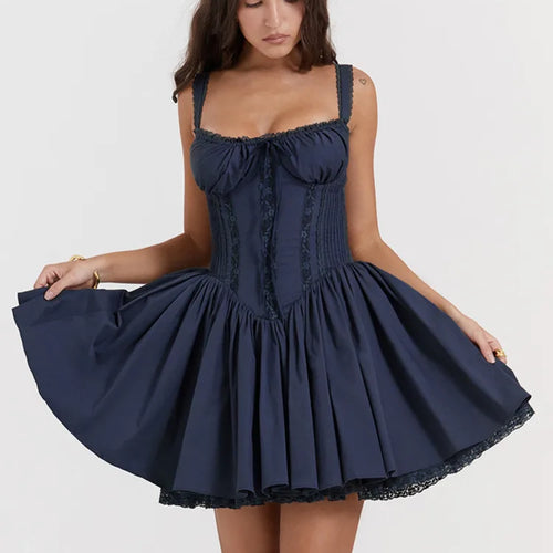 Load image into Gallery viewer, Elegant Spaghetti Strap Backless Sexy Mini Dress For Women Fashion Strapless Backless A-line Bodycon Club Party Dress
