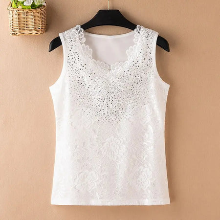 Women Tank Tops Crop Vest Solid Korean Elegant Female Sleeveless Tanks White Black Summer Women Tops Tees 2023
