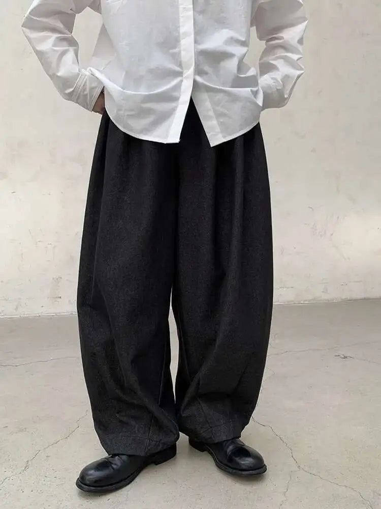 High Waist Blue Black Brief Long Casual Wide Leg Denim Pants New Trousers Women Fashion Tide Spring Autumn 2025 1DH8389