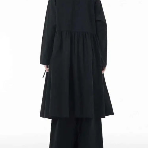 Load image into Gallery viewer, Women Army Green Big Size Long Trench New Stand Collar Long Sleeve Fit Windbreaker Fashion Tide Spring Autumn 2025 1DH3440
