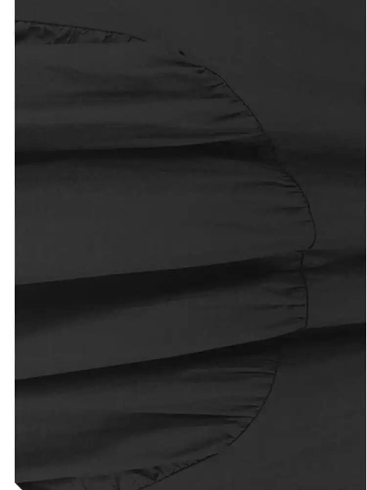 Women Khaki Pleated Spliced Big Size Midi Casual Dress New Round Neck Short Sleeve Fashion Tide Spring Summer 2025 1DH9811