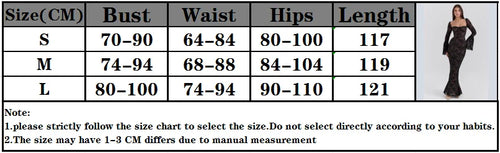 Load image into Gallery viewer, Lace Print Long Flare Sleeve Sexy Maxi Dress For Women Fashion Square Collar Backless Bodycon Club Party Sexy Dress
