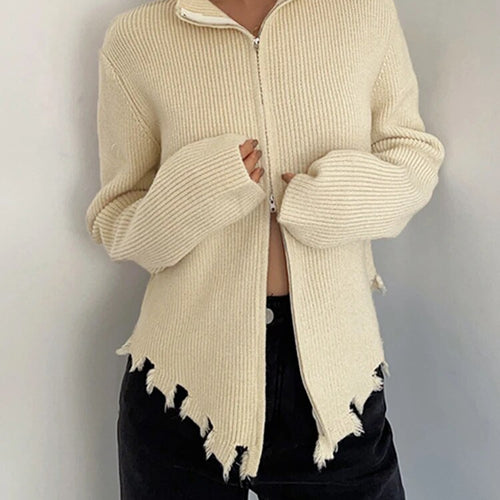 Load image into Gallery viewer, Solid Slimming Knitting Sweaters For Women Stand Collar Long Sleeves Casual Sweater Female Fashion Clothing
