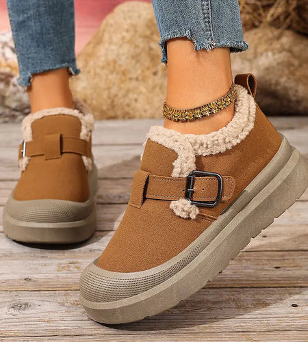 Women's Boots Casual Winter Shoes For Woman 2025 New Fur Shoes Winter Boots For Ankle Snow Botas Mujer Keep Warm Footwear Women