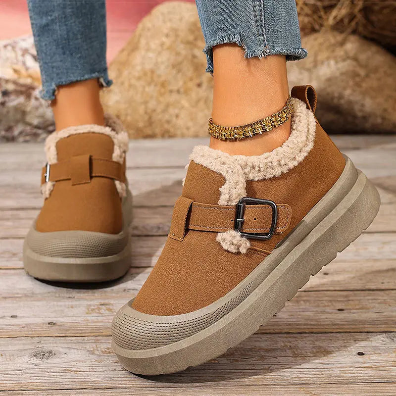 Women's Boots Casual Winter Shoes For Woman 2025 New Fur Shoes Winter Boots For Ankle Snow Botas Mujer Keep Warm Footwear Women