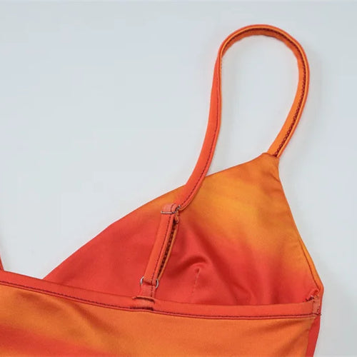 Load image into Gallery viewer, Print Sexy 2 Piece Sets Women Summer New V Neck Crop Tops And Maxi Skirt Female Elegant Club Party Slim Skirt Set
