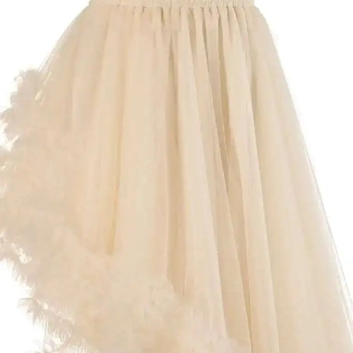 Load image into Gallery viewer, High Elastic Waist Purple Irregular Mesh Long Cake Half-body Skirt Women Fashion Tide New Spring Autumn 2025  1DF8498
