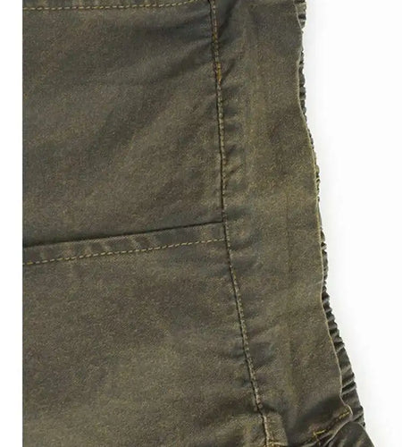 High Waist Black Pockets Burr Fold Vintage Wide Leg Jeans New Women Trousers Fashion Tide Spring Autumn 2025 1DH9666