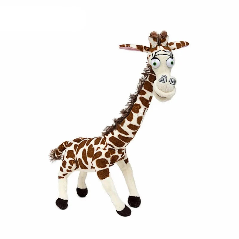 6pcs/set Hot Sale Wholesale Madagascar Plush Toys Lion Zebra Giraffe Monkey Penguin Hippo Children Party Gifts For Kids Baby