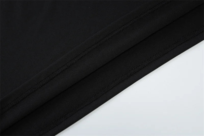 Hollow Out Halter Sexy Maxi Dress Women Summer New Metal Decoration Sleeveless Slim High Waist Long Dress Elegant