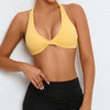 twist bra yellow
