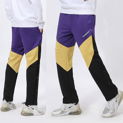 Load image into Gallery viewer, Mens Buttons Pants Running Sports Trousers Male Casual Jogging Basketball Football Sweatpants Outdoor Athletics Loose Plus Size
