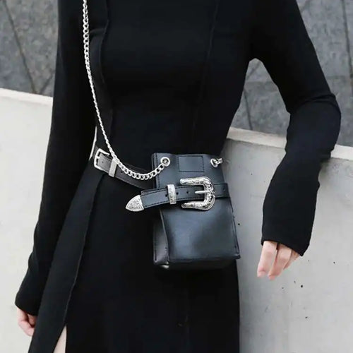 Load image into Gallery viewer, Women Red Hem Slit Long Irregular Dress New Turtleneck Long Sleeve Loose Fit Fashion Tide Spring Autumn 2025 1DF4817
