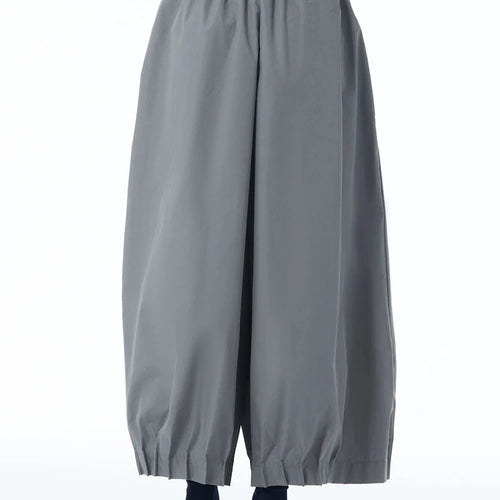 Load image into Gallery viewer, High Elastic Waist Gray Pleated Hem Casual Wide Leg Pants New Trousers Women Fashion Tide Spring Autumn 2025 1DJ1247
