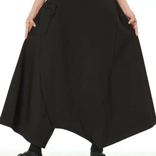 Load image into Gallery viewer, High Elastic Waist Army Green Brief Big Size Cross Pants New Trousers Women Fashion Tide Spring Autumn 2025 1DJ0040
