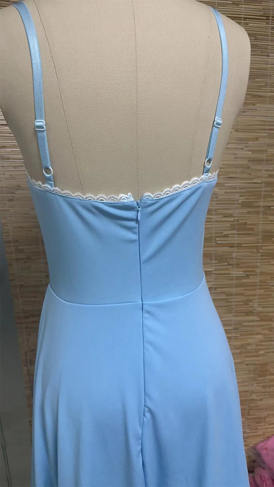 Elegant A-line Backless Sexy Midi Dress For Women Fashion Spaghetti Strap Sleeveless Loose Club Party Sexy Dress New