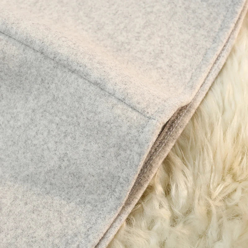 Autumn Winter New Beige Purple Elegant Woolen Skirt Female Black Elastic High Waist Party Wrap Hip Mid-length Skirt Vintage Chic