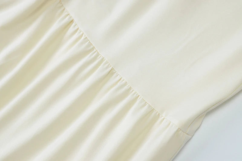 Sexy Sleeveless Skirt Two Pieces Sets For Women V-neck Hollow Out Crop Tops And Long Skirt Patchwork Two Pieces Sets