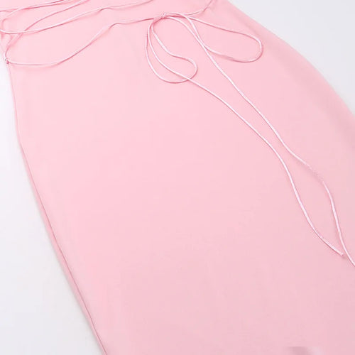 Load image into Gallery viewer, Elegant Spaghetti Strap Print Patchwork Maxi Dress For Women Strapless Sleeveless Backless Bodycon Sexy Long Dress
