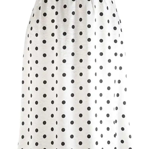 Load image into Gallery viewer, High Elastic Waist Dot Shiny Satin Body-Hugging Fishtail Half-body Skirt Women Fashion Tide New Spring Autumn 2025 1DJ0004
