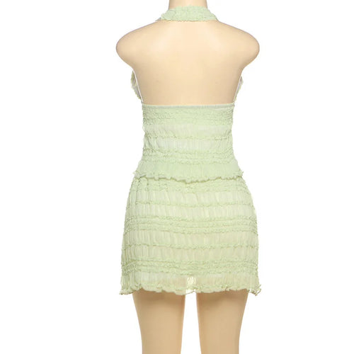 Load image into Gallery viewer, Summer Fashion Skirt Two Piece Sets Women Halter Tank Tops And Hot Skirt Female Beach Club Party Sexy 2 Piece Set
