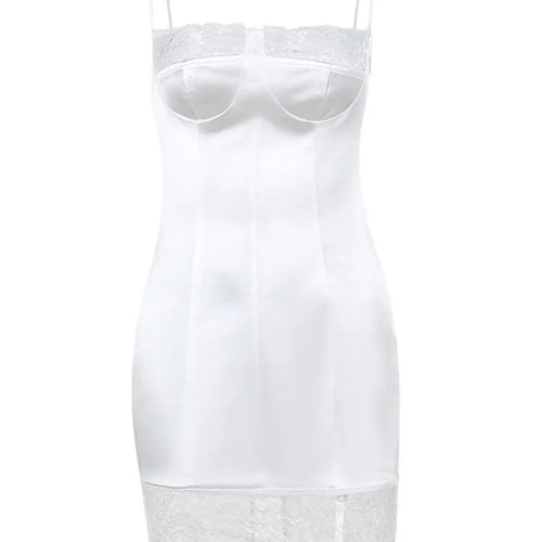 Load image into Gallery viewer, Sexy Spicy Girl Wrap Buttocks Dress Women Fashion Temperament Slim Lace Backless Lace Up Dress Party  Nightclub Vestidos
