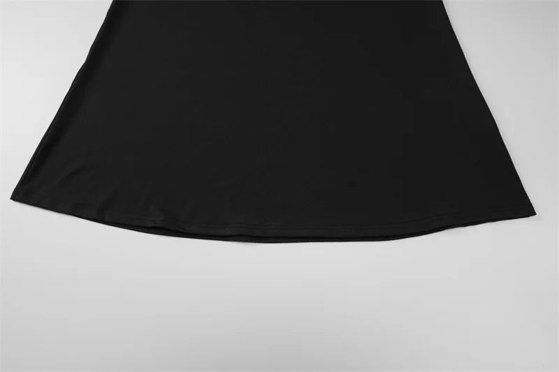 Halter Backless Sexy Maxi Dress Women Gown Summer New Solid U Neck Sleeveless High Waist Long Dress Elegant 2025