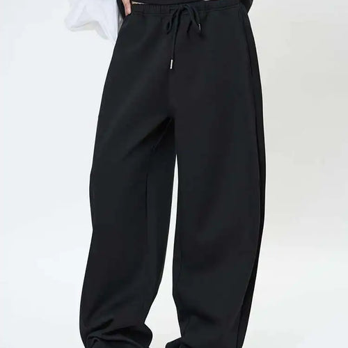 Load image into Gallery viewer, High Elastic Waist Black Drawstring Shaped Wide Leg Pants New Trousers Women Fashion Tide Spring Autumn 2025 1DH9584
