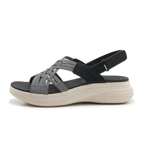 Load image into Gallery viewer, Fashion Summer Shoes Sandals Women Wedge Women&#39;s Shoes Party Women&#39;s Sandals Casual Beach Female Women Heels Footwear
