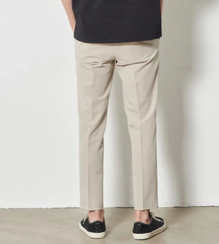 Men's Suit Pants New Spring Handsome Loose Straight Stylish Korean Fanshion Male Trousers Solid Color 2025 Trend 9W1433