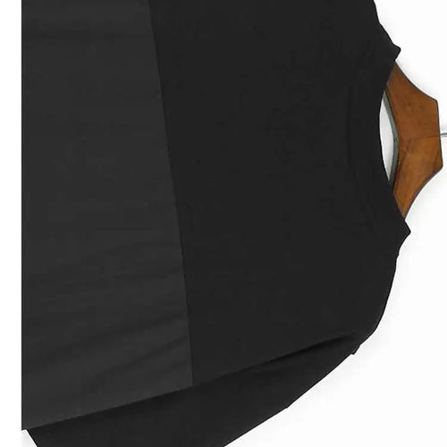 Load image into Gallery viewer, Women Khaki Color-block Pleated Big Size Midi Dress New Round Neck Short Sleeve Fashion Tide Spring Summer 2025 1DH5680
