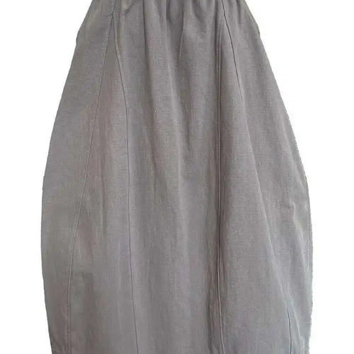 Load image into Gallery viewer, High Elastic Waist White Brief Elegant Pocket Bud Half-body Skirt Women Fashion Tide New Spring Autumn 2025 1DH9979
