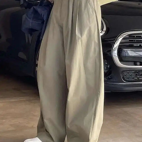 Load image into Gallery viewer, High Elastic Waist White Brief Shaped Long Wide Leg Pants New Trousers Women Fashion Tide Spring Autumn 2025 1DH6470
