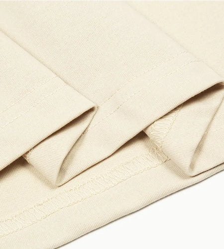 Men's Short Sleeve T-shirts American Solid Color T-shirt Casual Style Loose Round Collar Simple Menwear Summer 9W1473