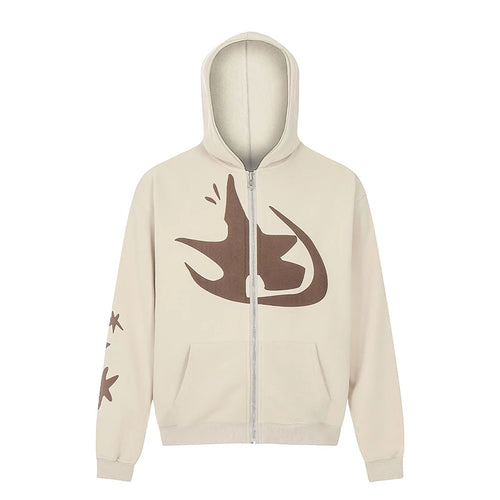 Load image into Gallery viewer, Men's Sweatshirts New American Hoodie Printed Loose Hoodie Trendy Zipper Pockets Design Male Casual Clothing Spring 9W1883
