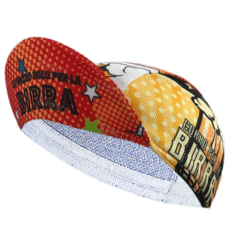 Classic Retro Beer Cycling Caps Cool Quick Drying Sun Visor White Black Red Men's And Women's Wear Bicycle Balaclava