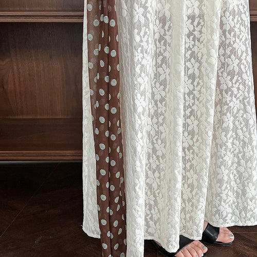 Load image into Gallery viewer, Women Green Printed Bandage Long Spaghetti Strap Dress New V-Neck Sleeveless Fashion Tide Spring Summer 2025 1DJ1311
