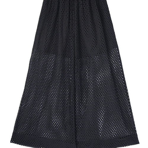 Load image into Gallery viewer, Big Size Black Grid Vest Wide Leg Pants Two Piece Suit New Lapel Sleeveless Women Fashion Tide Spring Autumn 2025 1DJ1417
