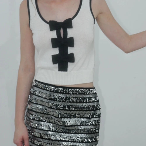 Load image into Gallery viewer, Hit Color Slimming Vests For Women O Neck Sleeveless Temperament Slimming Minimalist Vests Female Fashion Style New
