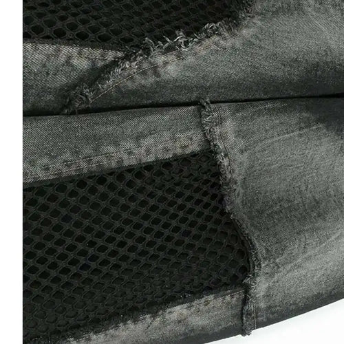 Load image into Gallery viewer, Big Size Denim Vest Wide Leg Pants Two Piece Suit New V-Neck Sleeveless Women Fashion Tide Spring Autumn 20251DH9963
